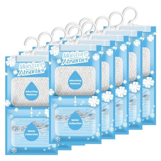 Boadw 10 x 230 g Deshumidificador, armario absorbente de humedad para sótanos, dormitorios, baños, contra la humedad, antimoho, desodorizante bolsa desodorizante