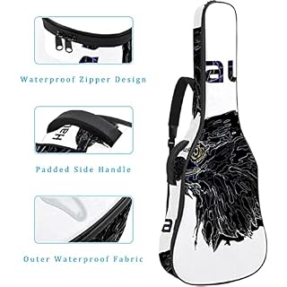 Housse pour guitare acoustique Motif aigle 1 cm d’épaisseur Rembourrage étanche 101,6 cm 106,1 cm, Multicolore 01., 42… - Les Beatles, Paul McCartney, John Lennon, RIngo Starr, George Harrison Housse pour guitare acoustique Motif aigle 1 cm d'épaisseur Rembourrage étanche 101,6 cm 106,1 cm, Multicolore 01., 42… – Image 4