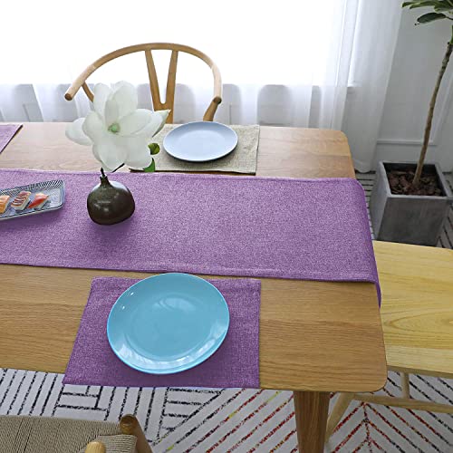 Khooti-Two-Sided-Washable-Jute-TablematsPlacemats-Pack-of-4-Table-Mat-Heat-Resistant-Dining-Table-Place-Mats-for-Kitchen-Table-Wedding-Party-12-x-18-inches-Onion