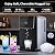 Antarctic Star Nugget Ice Maker Countertop, 33 Lbs/24H, Automatic Ice Dispenser, Self-Cleaning Portable Ice Machine, 1.8L Water Tank, Touch Screen & Auto Ice Drop, for Home/Office/Kitchen