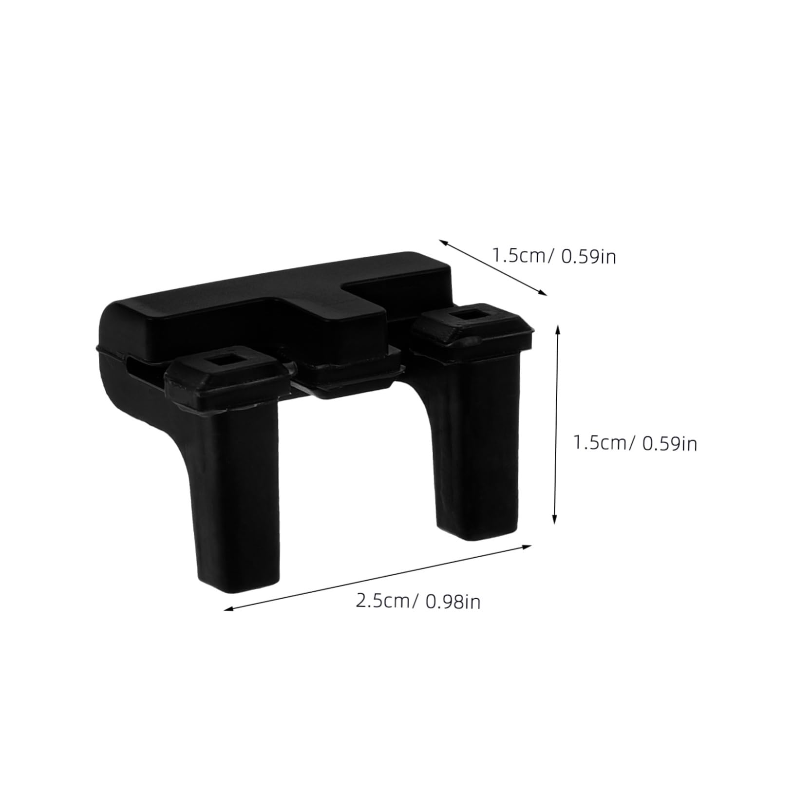 MAGICLULU 50 Pezzi Foglio di Protezione Angolare in Silicone Paraurti per Friggitrice Friggitrice Pan Protezione Angolare Sostituzione Friggitrici Ad Accessori Parti di