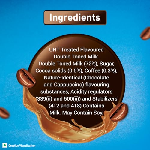 Nescafe Ready to Drink, Coffee Flavoured Milk - Choco Mocha, 180ml, Tetra Pack - Image 3