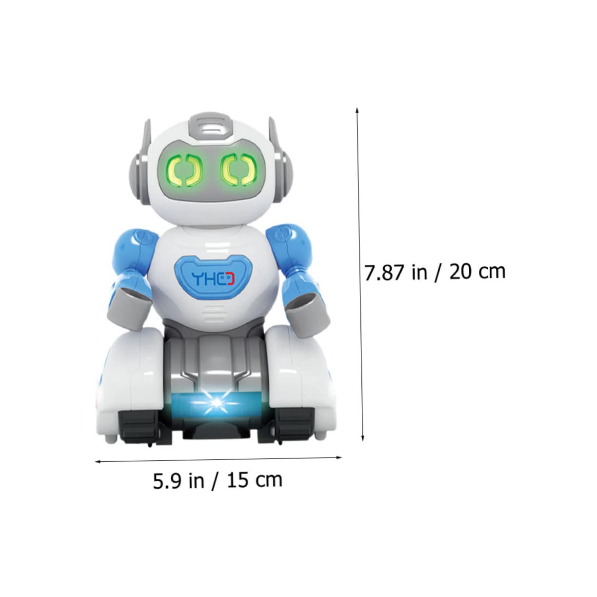 Toddmomy Boys and Girls Electric Robot Toy Mini Robots for Boys and Girls Without Battery