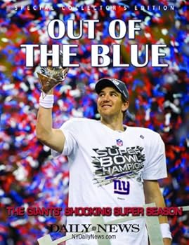 Paperback Out Of The Blue - The Giants' Shocking SUPER Season Book