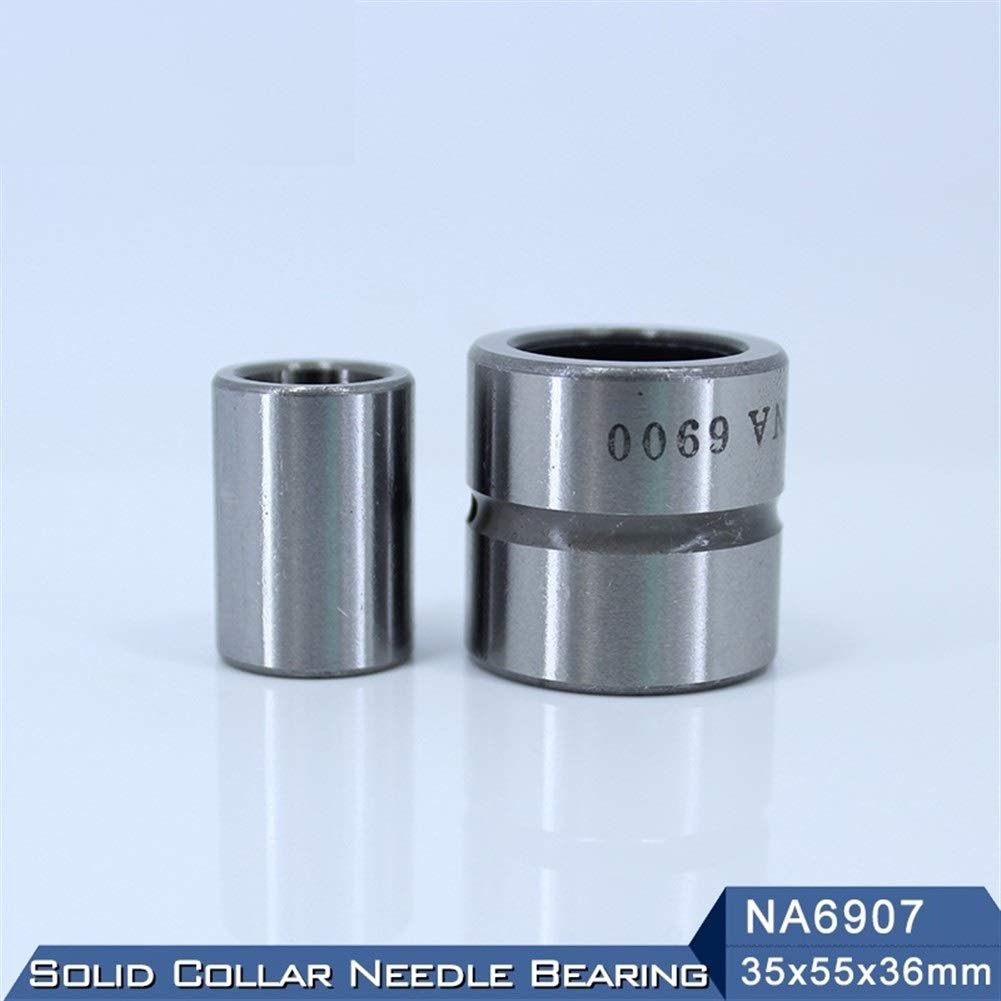 Rodamientos de Agujas NA6907RS (35 x 55 36 mm) con collarín Macizo y Anillo Interior NA6907 RS