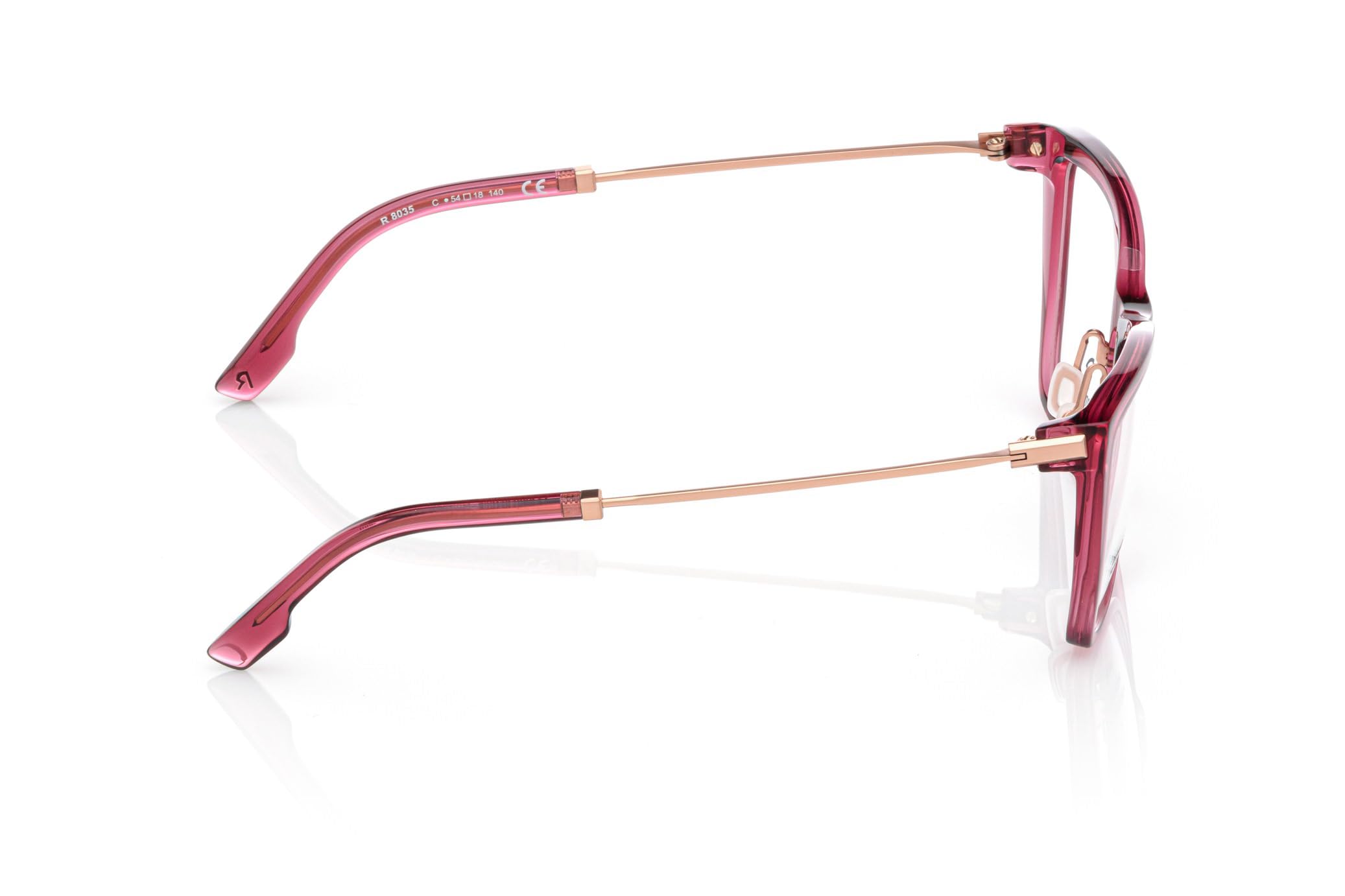 Rodenstock Brille mit Sehstärke für Damen Katzenauge R8035