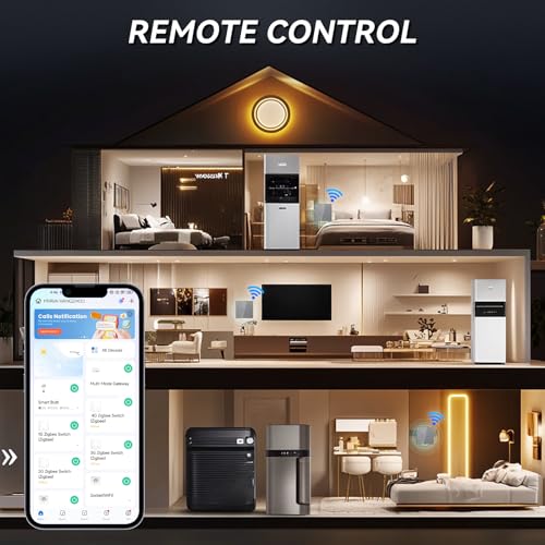 BSEED Smart Lichtschalter 2 Fach 2 Wege Wifi Smart Lichtschalter arbeitet mit Amazon Alexa and Google Home,Glas Touchscreen-schalter Grau-2 Pack(Nullleiter erforderlich)