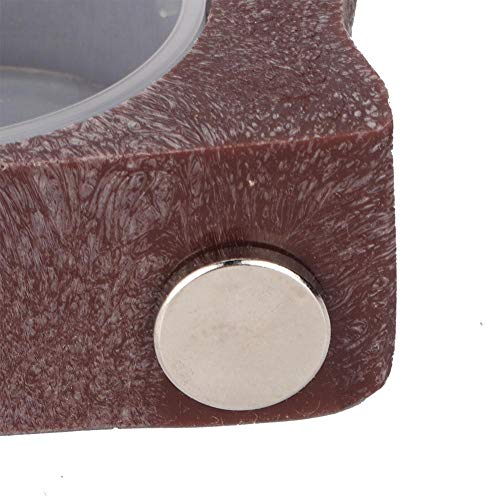 Gekke Verkoop Schaal van kunststof voor reptielen, kameleon, duurzaam, voor hagedis (bruin). - Afbeelding 8