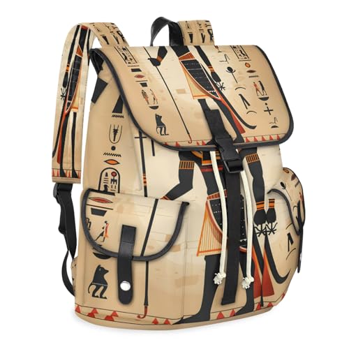 TropicalLife Old Ancient Egyptian Travel Laptop Backpack for Men and Women, Lightweight Computer Casual Daypack Backpacks Nurse Teacher Gym Hiking Work Bag2