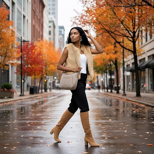 Travelon Anti-Theft Crossbody Bucket Bag
