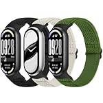 Bcuckood – Bcuckood Elastisches Armband Kompatibel mit Xiaomi Smart Ban