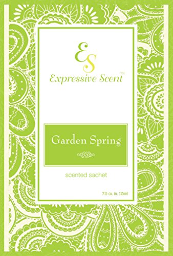 6 Pack Garden Spring Large Scented Sachet Envelope by Expressive Scent