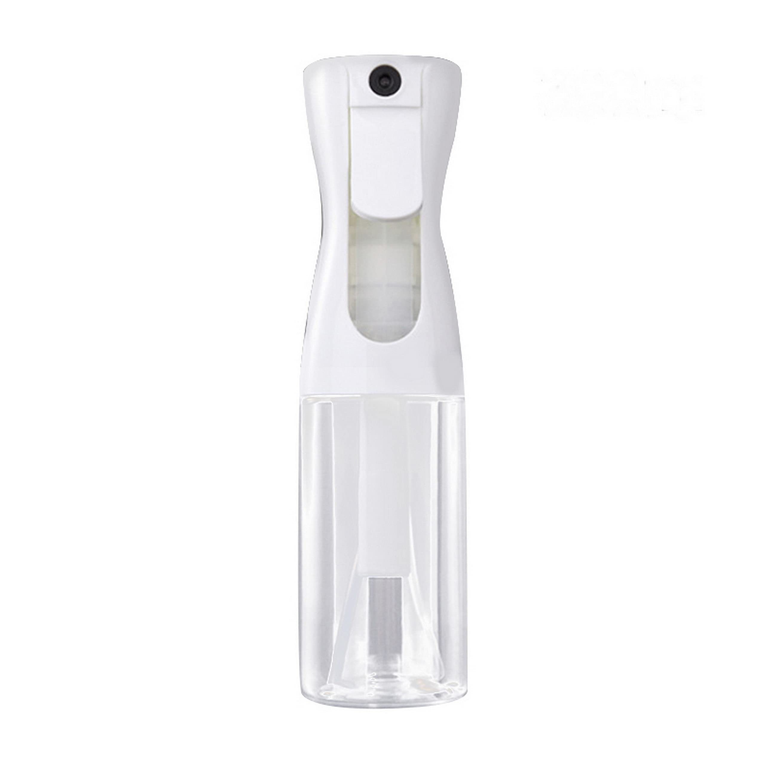 Ligou White Continuous Mist Spray Bottle | Ultra Fine Adjustable Mister For Hairstyling, Plants, Ironing, Cleaning & Skincare – Leak-Proof, Bpa-Free, 360° Spray (6.8Oz/200Ml)