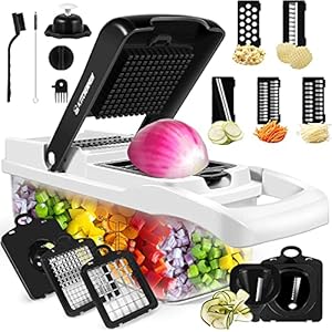 YurDocaVegetable Chopper, Vegetable Chopping, 16-i...