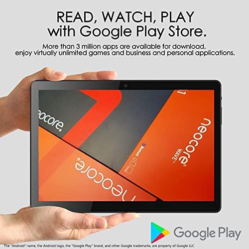 neocore E2 10 inch Google Android Tablet PC (2K Screen, 4x2GHz, 32GB+1TB SD Support, UK Brand, 2Y Warranty, HDMI, GPS)