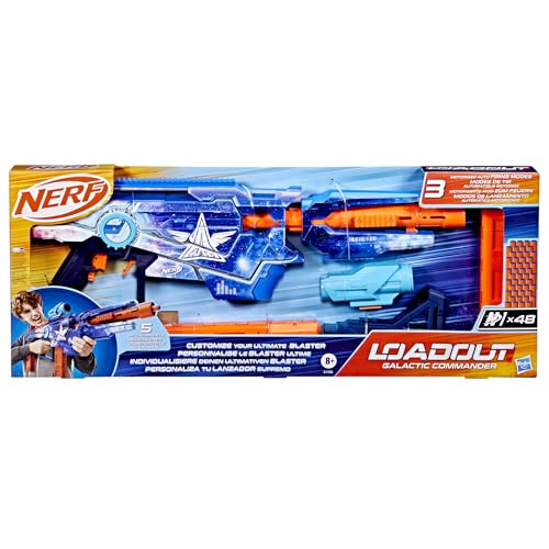 Nerf Loadout, Lanzador Galactic Commander con 48 Dardos N1