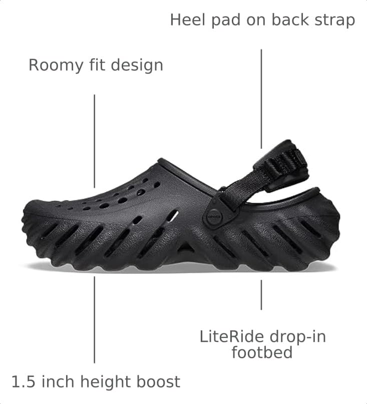 Image of Crocs Unisex-Adult Echo Clog