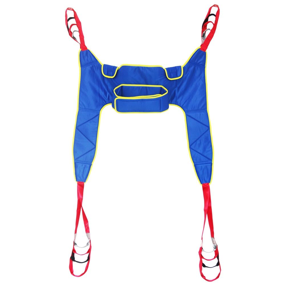 Arnés Elevación Paciente Cuerpo Completo, Grúa de Paciente, Eslinga De Elevación,para Posicionamiento Y Elevación De La Cama,Enfermería, Fácil de Usar Large