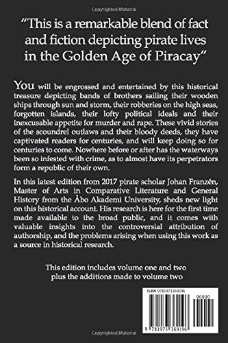 A General History of the Pirates: Volume I & II + research on authorship