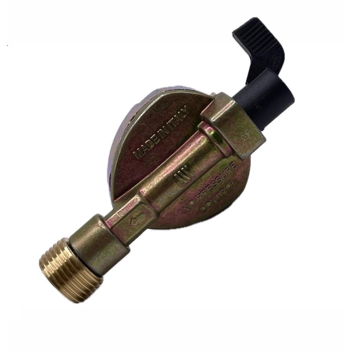 Adapter zaciskowy 27 mm do butli z gazem propanowo-butanowym bez zaworu zwrotnego