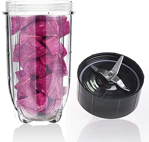 GIVBRO Gobelets Rechange Magic Bullet 473ml Avec Lame - Compatible MB1001 250W