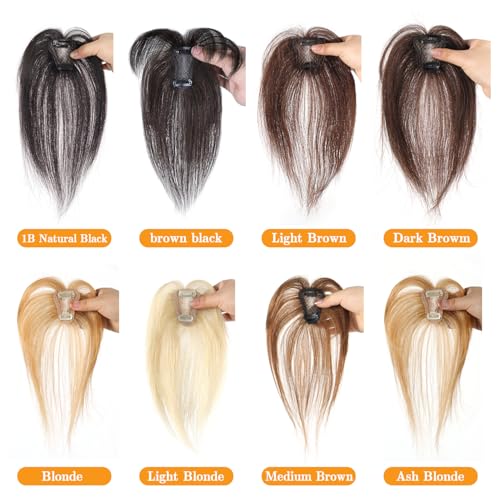 Frange à clipser pour masquer le manque de volume - Cheveux naturels 360°