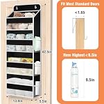 Over The Door Organizer Storage Large Capacity Hanging Bedroom Storage - Image 2