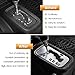 Trim Gear Frame Cover Gear Shift Box Cover for Jeep Wrangler 2012-2018 JK JKU Sport Sahara Freedom Rubicon Unlimited Gear Shift Panel Cover Trim Interior Decoration Accessories Aluminum (Silver)