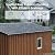 Canovire 8x10 FT Outdoor Storage Shed, Metal Garden Shed with Updated Frame Structure, Lockable Door and Window, Large Tool Shed for Backyard, Patio, Lawn, Utility & Bike Storage