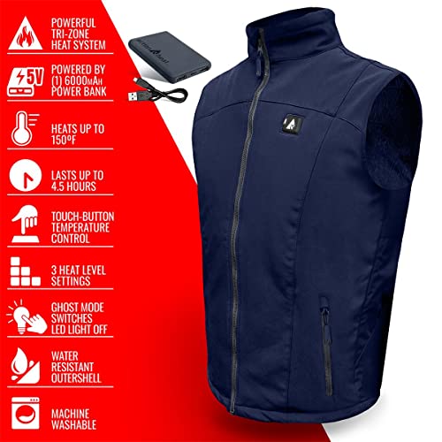 Image of ActionHeat 5V Men's Softshell Battery Heated Vest