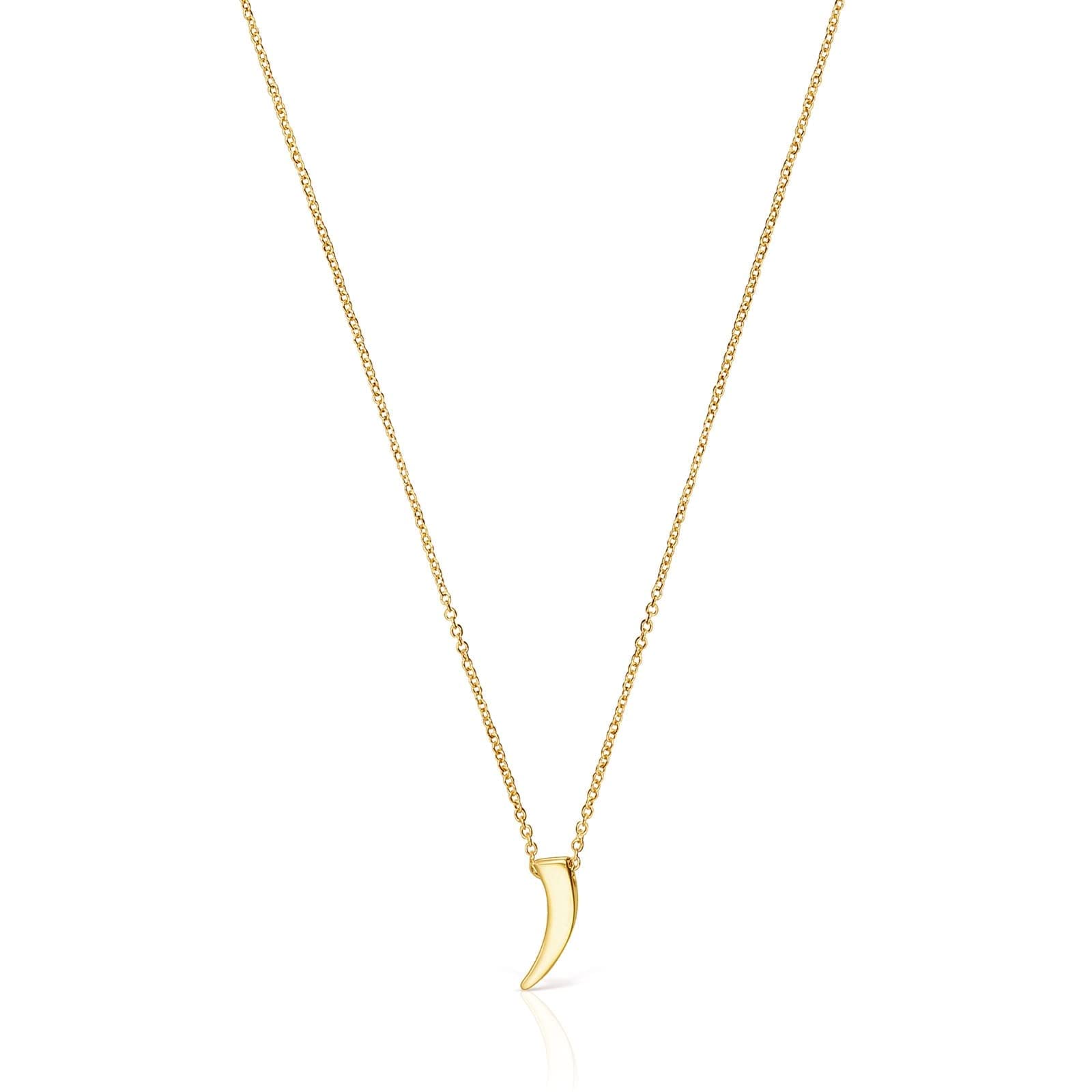 TOUS Collar cuerno de oro TOUS Good Vibes