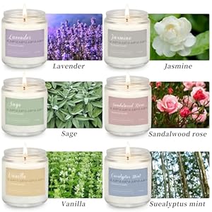 6 Pack Candles for Home Scented Aromatherapy Candles Gifts Set for Women, Lavender Candle, 37.8 oz 300 Hour Long Lasting Candles, Stocking Stuffers, Birthday, Valentine, Christmas, Anniversary Present 6 Pack Candles for Home Scented Aromatherapy Candles Gifts Set for Women Lavender Candle 378 oz 300 Hour Long Lasting Candles Stocking Stuffers Birthday Valentine Christmas Anniversary Present
