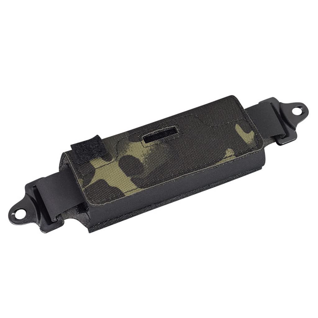 TS TAC-SKY Fast Tactical Helmet Balance Counterweight Bag PJ BJ MH MC Tactical Helmet Balance Bag Waterproof Battery Bag with 5 Lead Pieces Rear Counterweight Bag