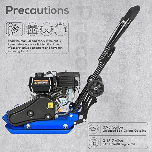BILT HARD 6.5HP Gas Plate Compactor