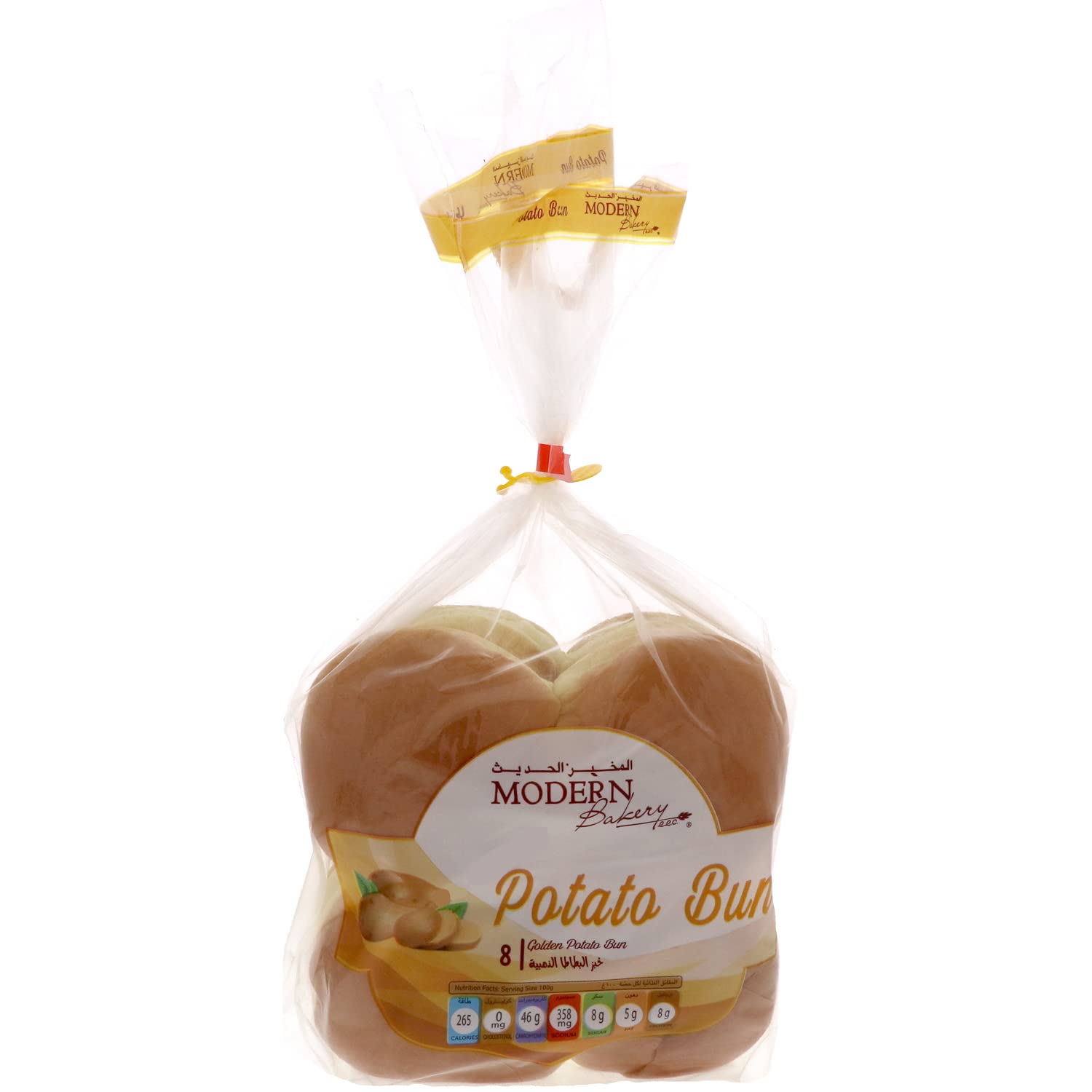 Modern Bakery Potato Bun 8pcs