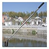 Telescopic Stainless Steel Water Sampler, 500/1000 ML Water Sampling Dipper System Pendulum Beaker Sampler Ladle for Monitoring, Laboratories, Food Beverage(500ML,0.86-2m(2.8-6.6ft))