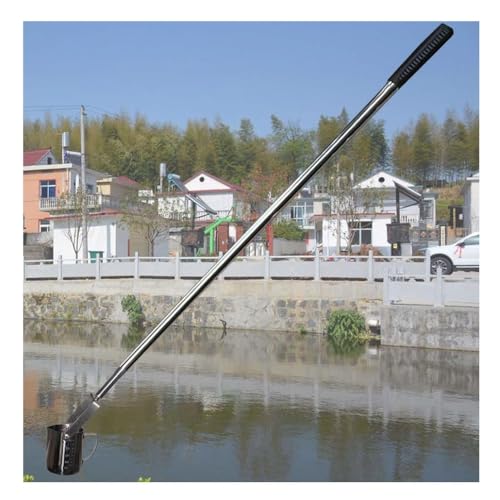 Telescopic Stainless Steel Water Sampler, 500/1000 ML Water Sampling Dipper System Pendulum Beaker Sampler Ladle for Monitoring, Laboratories, Food Beverage(500ML,0.86-2m(2.8-6.6ft))