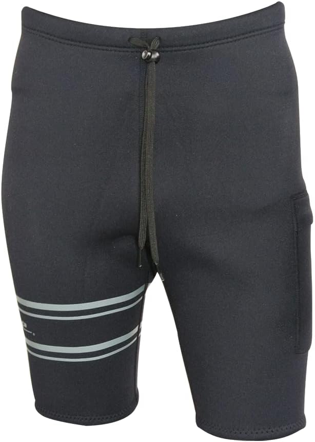 Jettribe Neoprene Jet Ski 2mm Ride Shorts | Wetsuit Swimming Protection | Storage Pocket