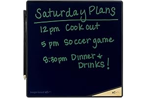 Boogie Board VersaTiles Reusable Writing Pad for Home and Office