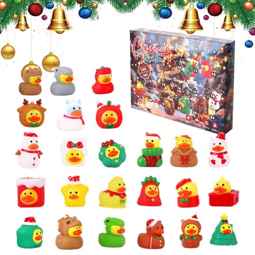 Calendrier de l'Avent Canard de Bain : 24 Surprises Festives pour Enfants