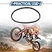 VekAuto Drive Belt Compatible for Suzuki for AN125, Wear-Resistant Rubber Fiber Black Powersports V-Belt