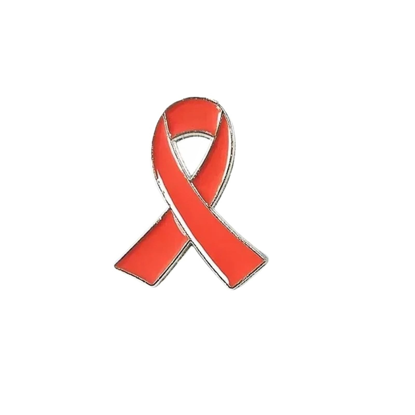 Broche listón de la paz esmaltado rojo que no daña la ropa pack de 20 uds 6