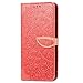 Produktbild YukeTop Hülle für Sony Xperia Z5, Mit Standfunktion und Kartenfächer Case, Premium Leder Cover Wallet Schutzhülle Tasche Handyhülle für Sony Xperia Z5.(Rot)