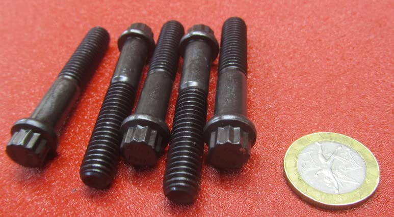 Alloy Steel 12 Point PT Bolts 3/8-16 x 2.25 Length 20 pcs
