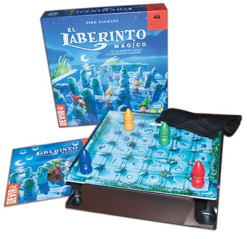 Devir - El Laberinto Mágico, Juego de mesa, Juego de Mesa 6 años, Juego de Mesa con Amigos, Juego de Mesa Infantil (BGLAB)
