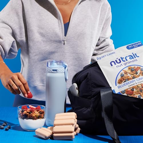 Nutrail LKGRAN005 Nut Granola Cereal, Blueberry Cinnamon, No Sugar Added, Keto, Low Carb thumb #6
