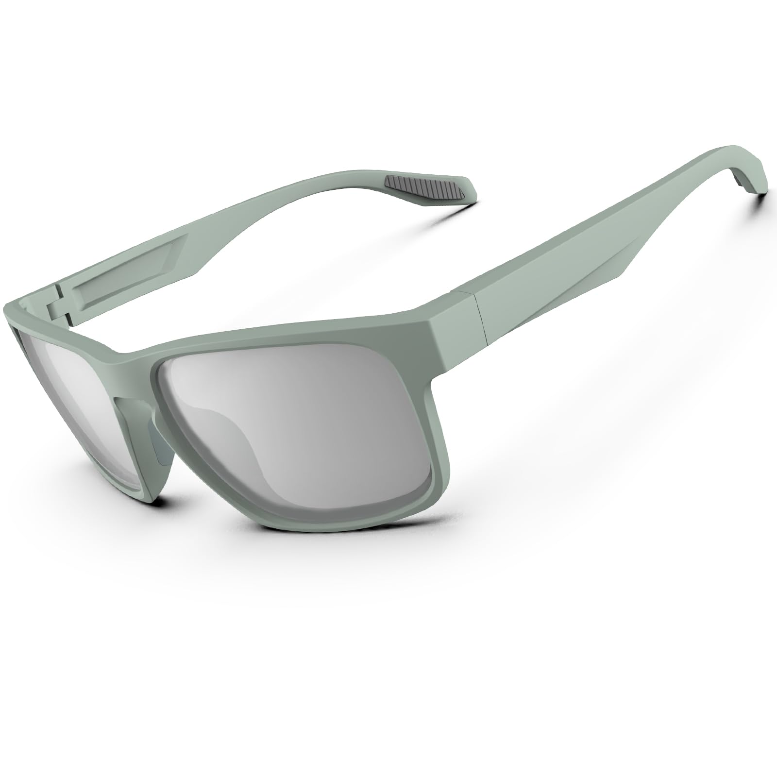 HAAYOT Gafas de sol polarizadas para hombre y mujer, marco TR90, ligeras, 100% protección UV, gafas de sol para viajes, conducción, pesca, golf