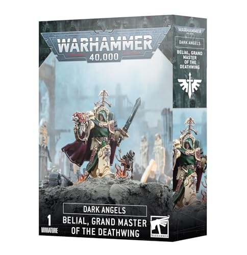 Gran Maestro Belial Dark Angels Warhammer Escultura de Alta Fidelidad Games Workshop