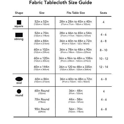 Newbridge Gourd Gathering Contemporary Autumn And Fall Fabric Tablecloth, Thanksgiving Pumpkin, Acorn And Leaf Print, Soil Resistant No Iron Easy Care Tablecloth 60 Inch X 84 Inch Oval #TOP6