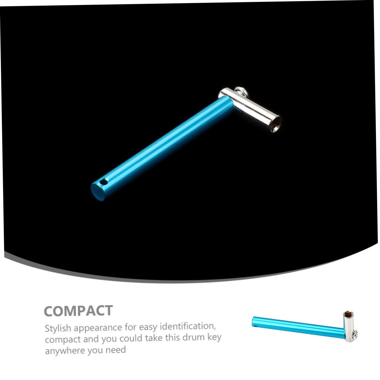 NULYLU -character Drum Wrench (smooth Handle) We25 Drum Tuning Accessory Drum Kit Key Drum Keys Drums Tuning Keys Snare Drum Accessories Drum Tuner Metal Drum Key Drum Wrench Tool